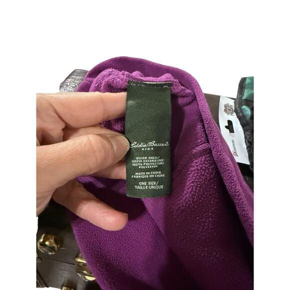 Eddie Bauer Kids Raspberry Fleece Beanie  - One Size - Picture 3 of 3